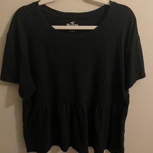 HOLLISTER PEPLUM TOP